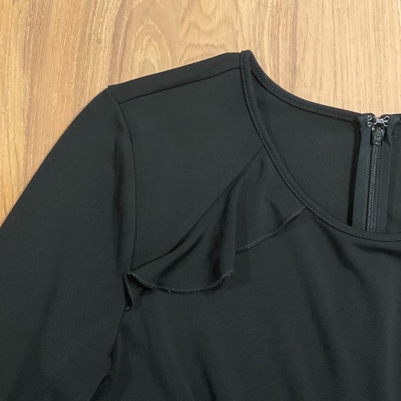 Ann Taylor bodycon dress with ruffled hem - women size M - Picture 5 of 7